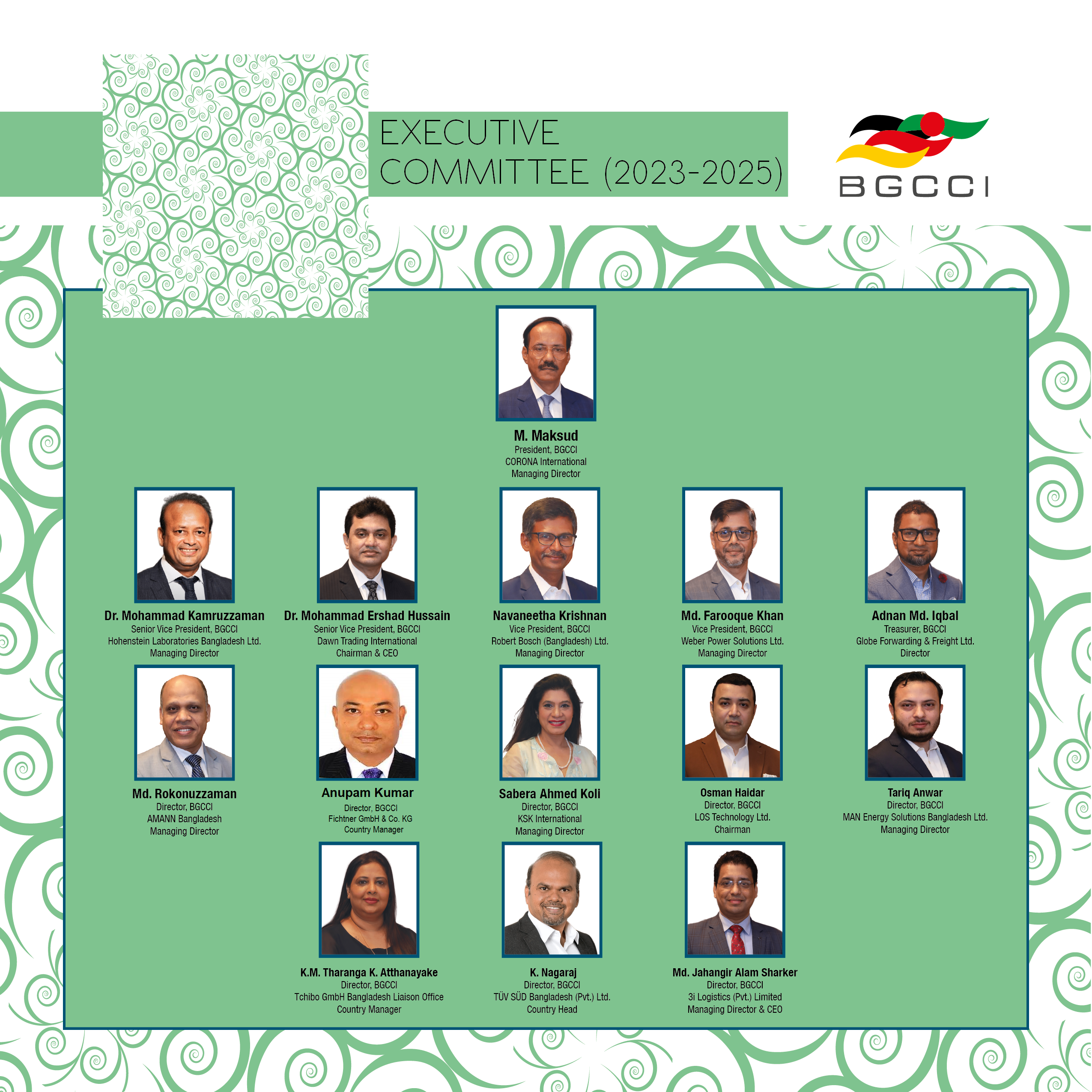 BGCCI Board