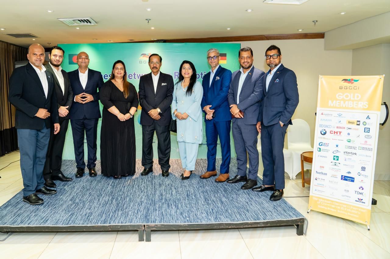 BGCCI organized a Business Networking Reception on 22 May, 2025 at Mallika, Radisson Blu, Dhaka