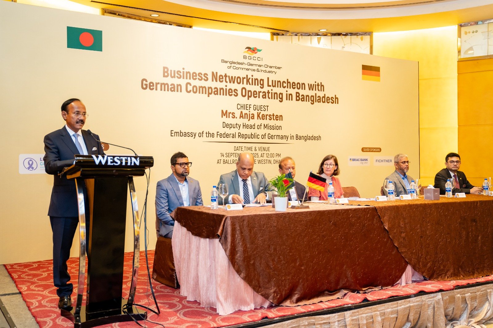 BGCCI  hosted a business networking event for German Companies operating in Bangladesh on 14 September, 2025