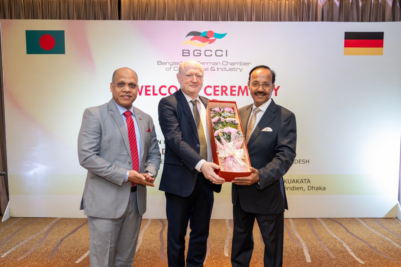 Welcome Ceremony and Reception in honor of H.E. Dr. Rüdiger Lotz, the newly appointed Ambassador of the Federal Republic of Germany to Bangladesh