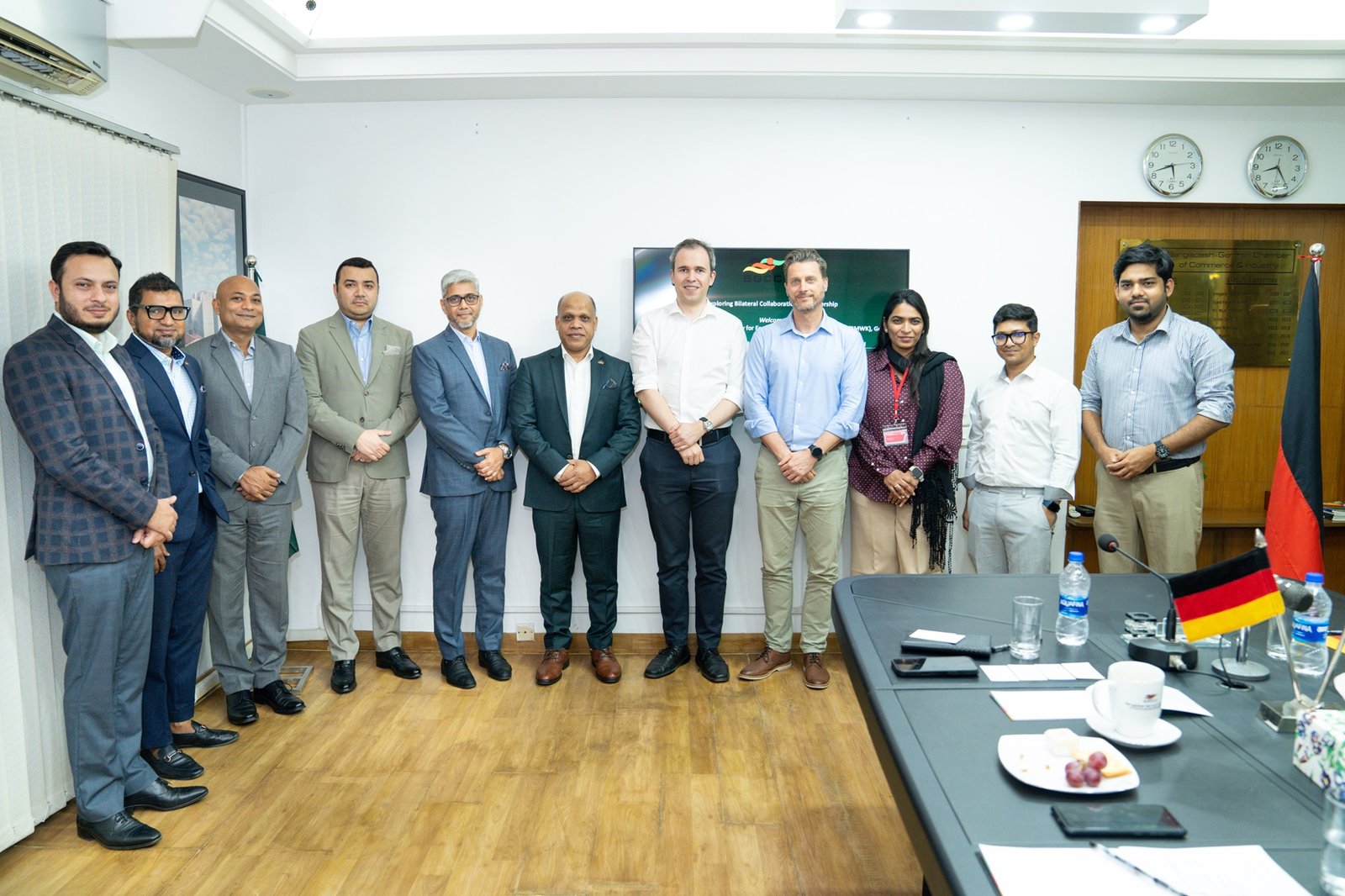 BGCCI had the pleasure of hosting a delegation from the German Federal Ministry for Economic Affairs and Energy (BMWE) and the Deutsche Gesellschaft für Internationale Zusammenarbeit (GIZ) GmbH — Project Development Programme (PDP) on Sunday, 09 Nov 2025, at 4 PM at BGCCI Office.