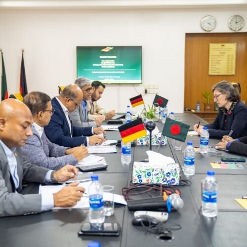 Courtesy Meeting with Mrs. Anja Kersten, Chargé d’Affaires a.i. of the Embassy of Germany in Bangladesh